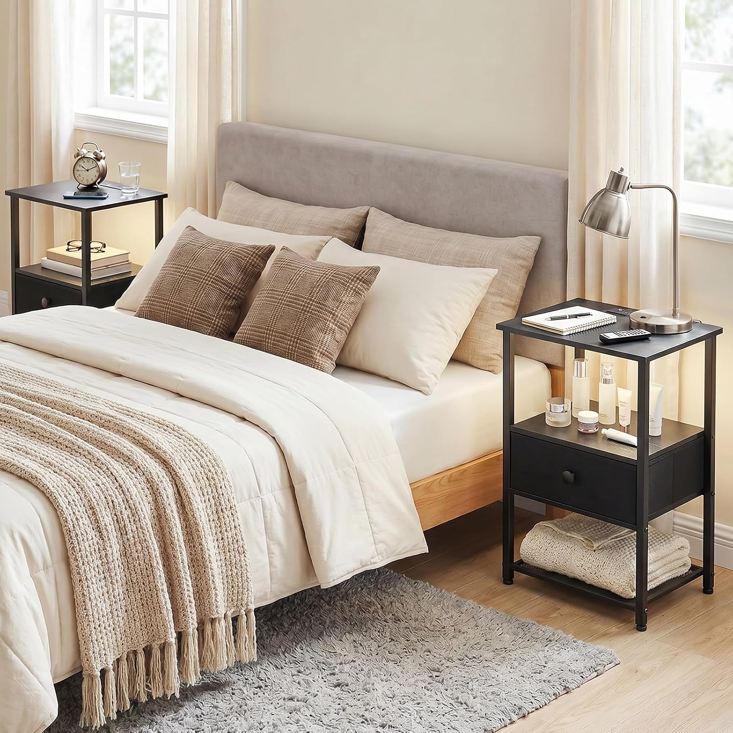 Detalle 2 de LOAKEKEL Nightstands Set of 2