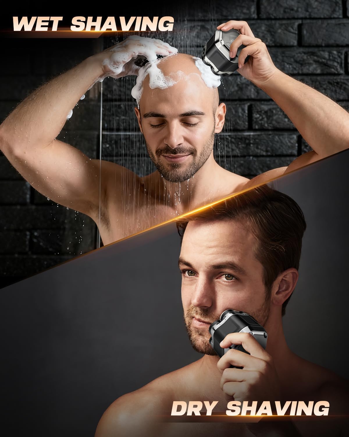 Thumbnail 5 de Zenmos Mens Head Shaver Bald – 7D Electric with LED Display