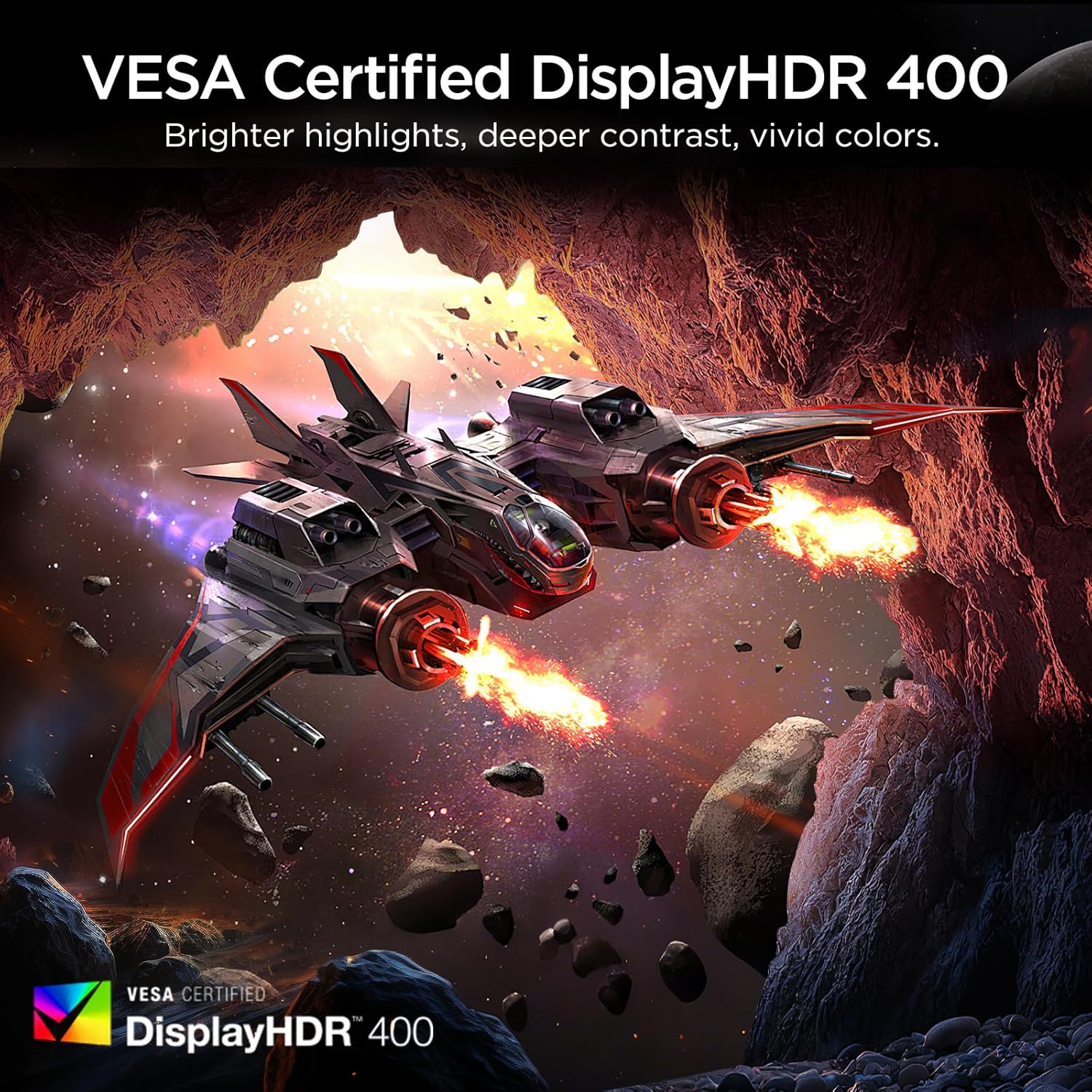 Detalle de KOORUI G2511P 24.5" 200Hz gaming monitor