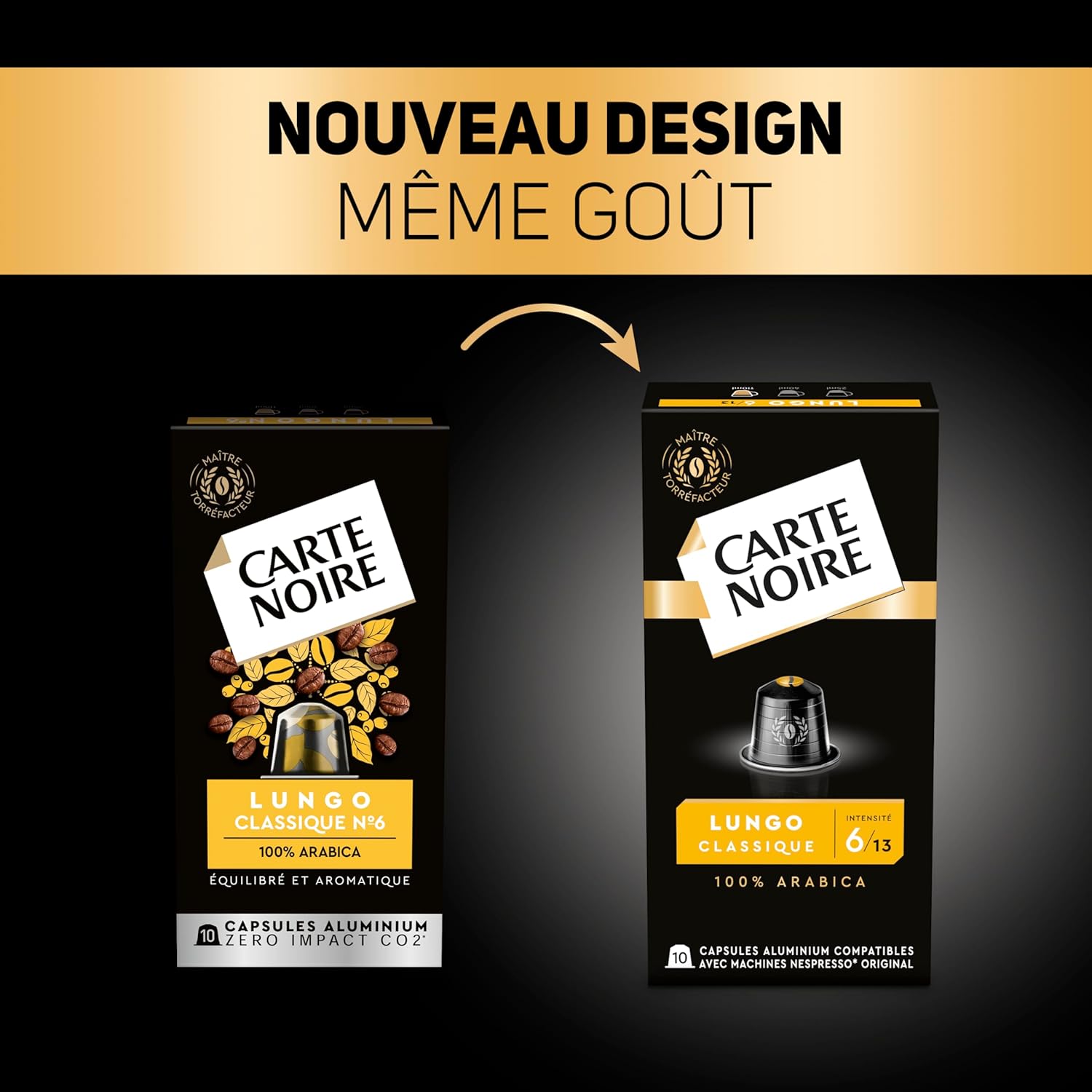 Thumbnail 4 de CARTE NOIRE Espresso Lungo 100 capsules