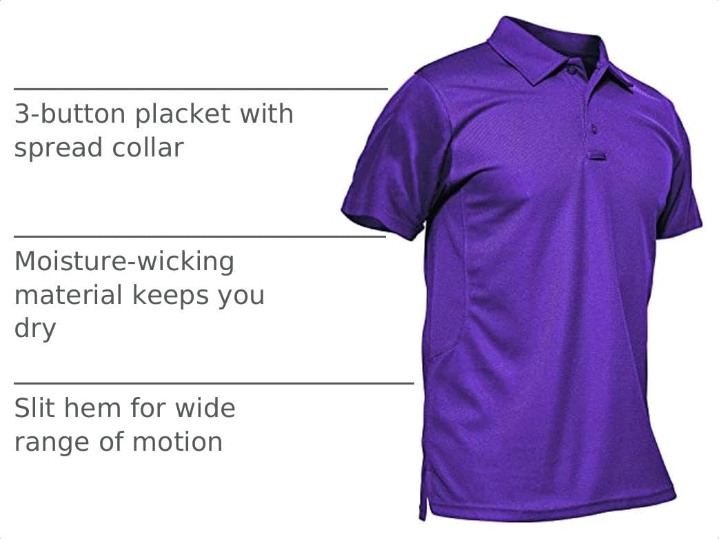 Detalle de MAGCOMSEN Men's Polo Shirt in Polyester