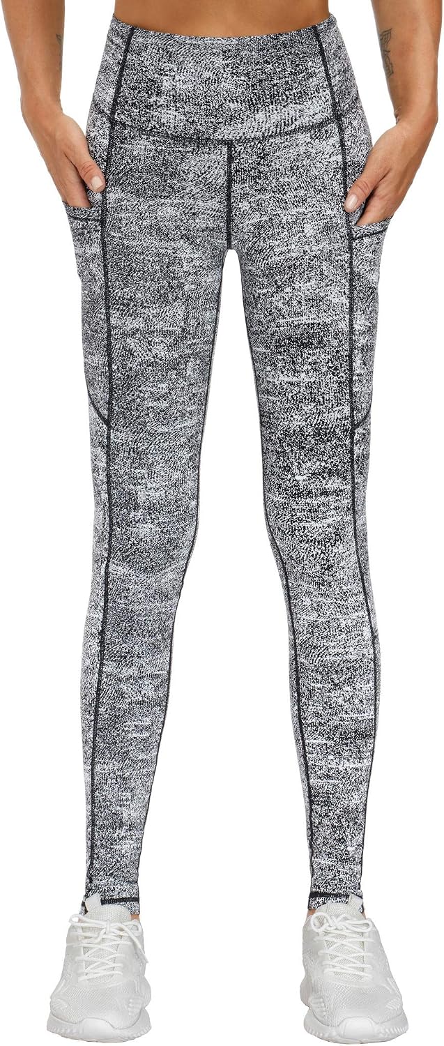 Thumbnail 2 de THE GYM PEOPLE Women 28 Leggings, High-Waisted with Side Pockets