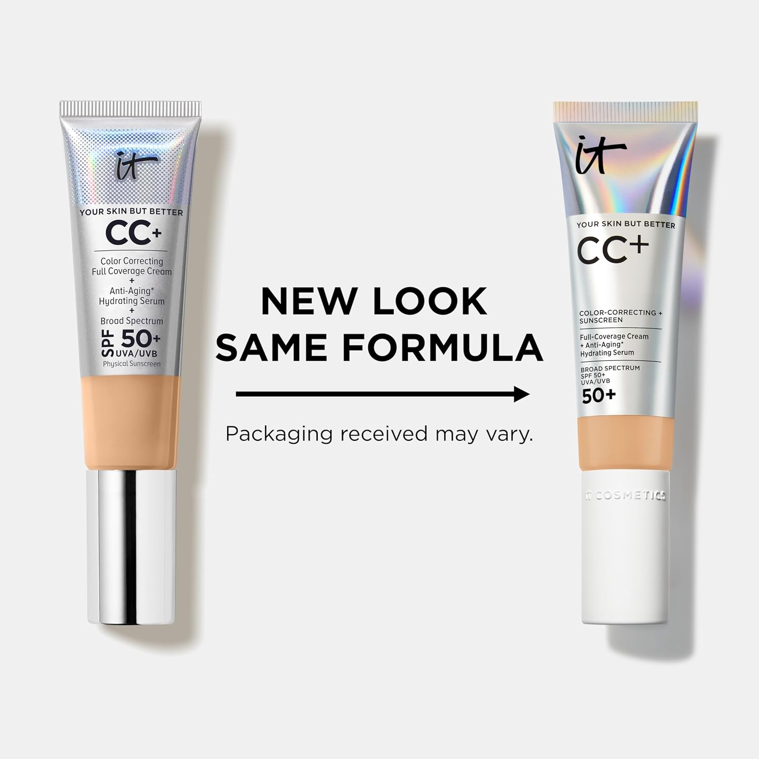 Thumbnail 6 de IT Cosmetics CC+ Cream Full-Coverage Foundation with SPF 50+ and Natural Finish