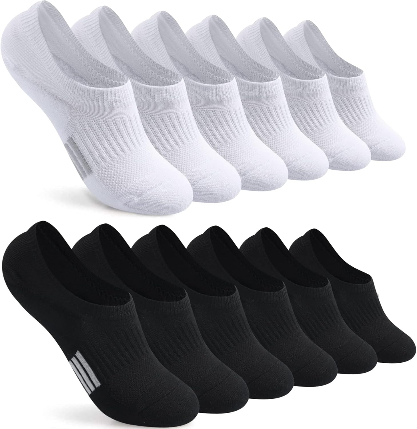 Thumbnail 6 de Blu Ninfee Trainer Ankle Socks for Women (6 Pairs) – Cushioned No Show Running & Gym Socks