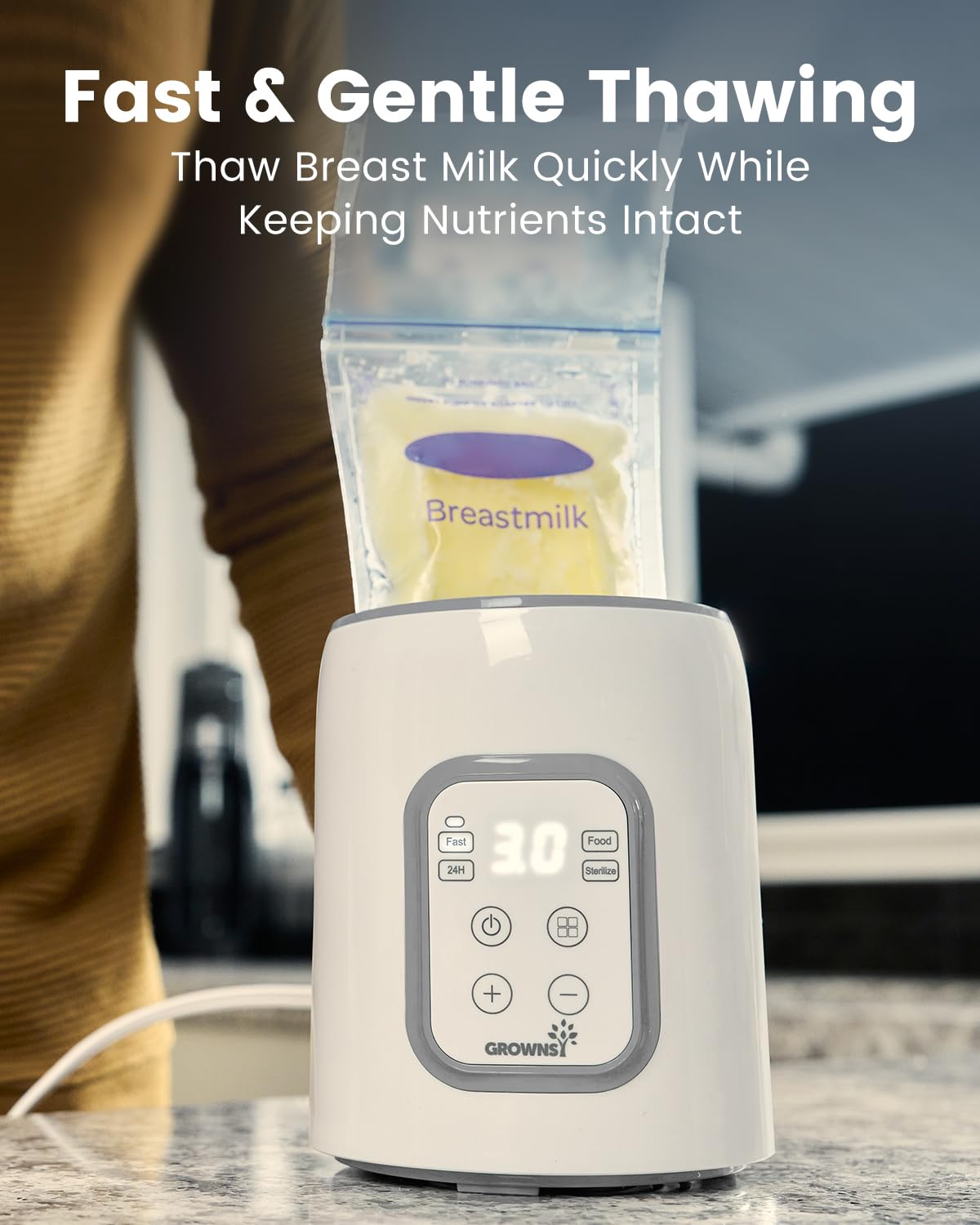 Thumbnail 3 de Grownsy 8-in-1 Baby Bottle Warmer ⏲