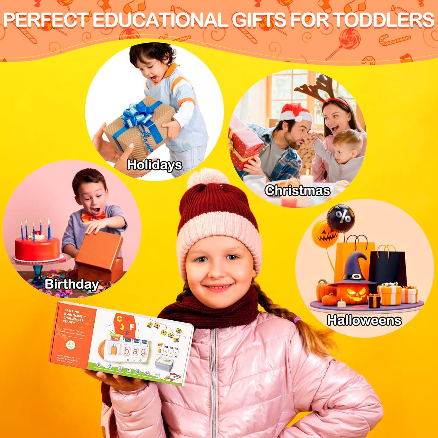 Thumbnail 6 de Talking Phonics Flash Cards Toys: CVC word spelling & maths games for ages 3–8