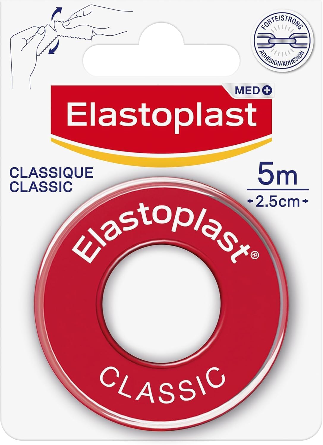 Detalle de Elastoplast Fixing Plaster Roll, 5 m