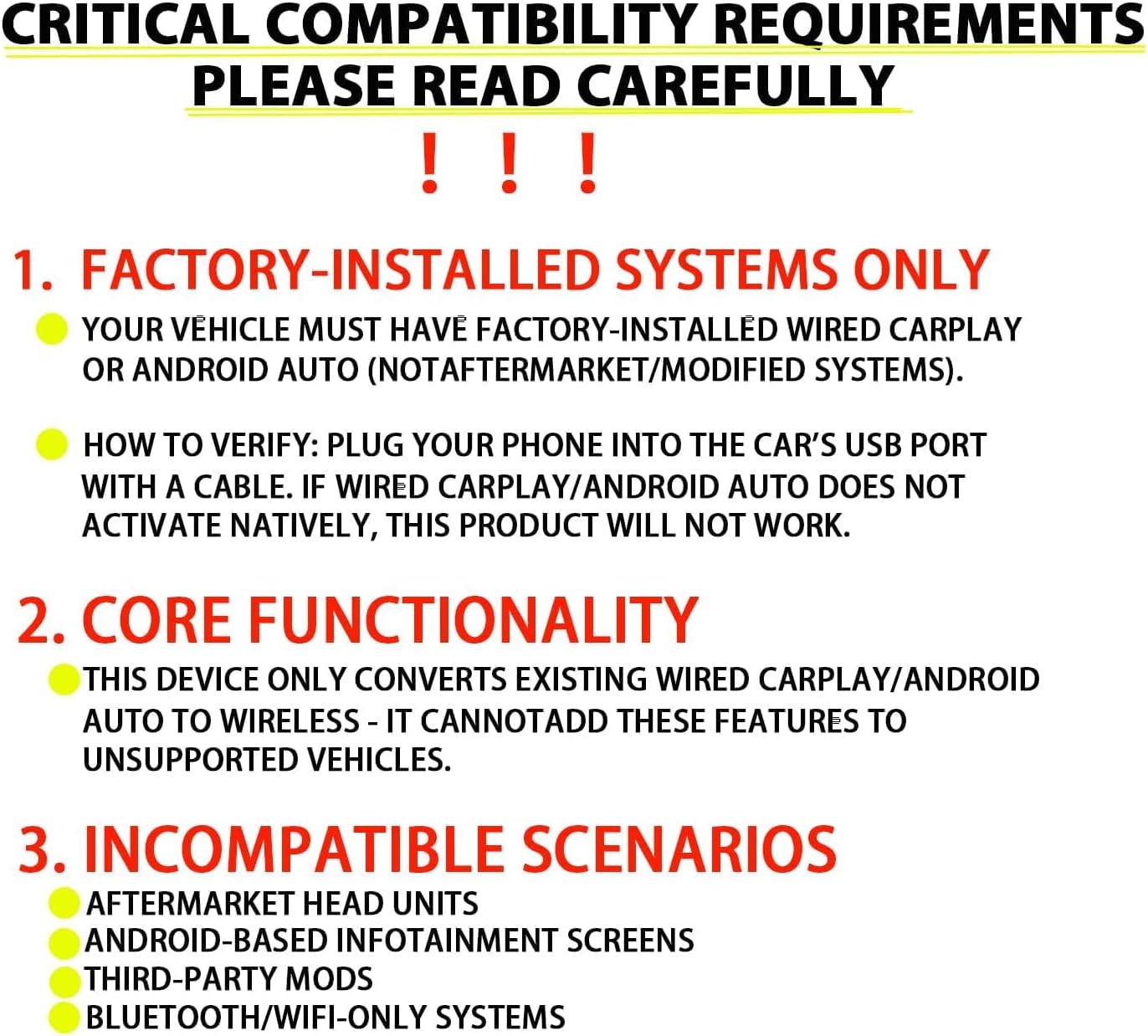 Thumbnail 6 de AINIFREE Adaptateur CarPlay sans Fil 2 en 1: Musique, Cartographie et Connexion sans Cable