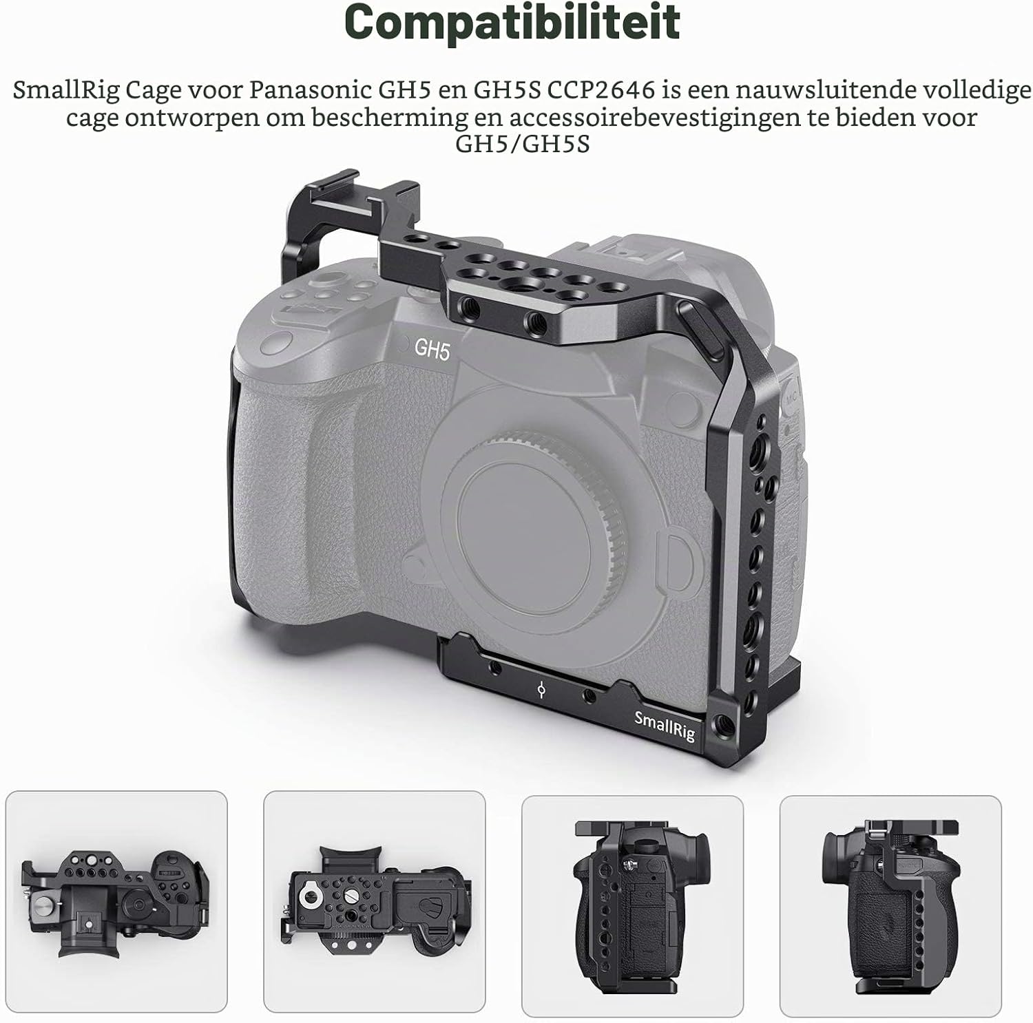 Thumbnail 3 de SMALLRIG CCP2646 camerakooi voor Panasonic GH5, GH5 II en GH5S