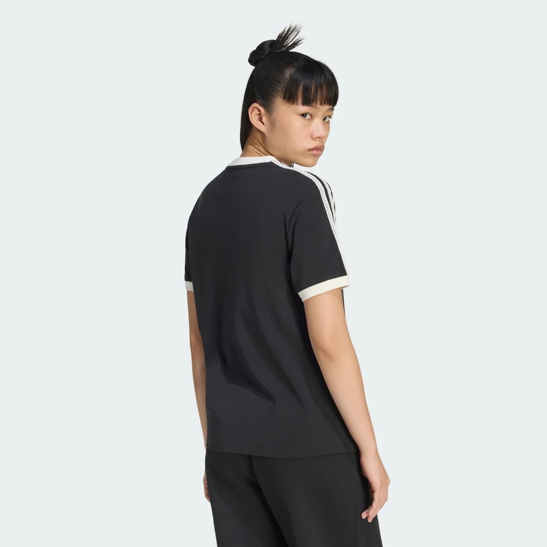 Thumbnail 1 de Camiseta con tres rayas Adidas Originals Summer Glow Advanced – Negro