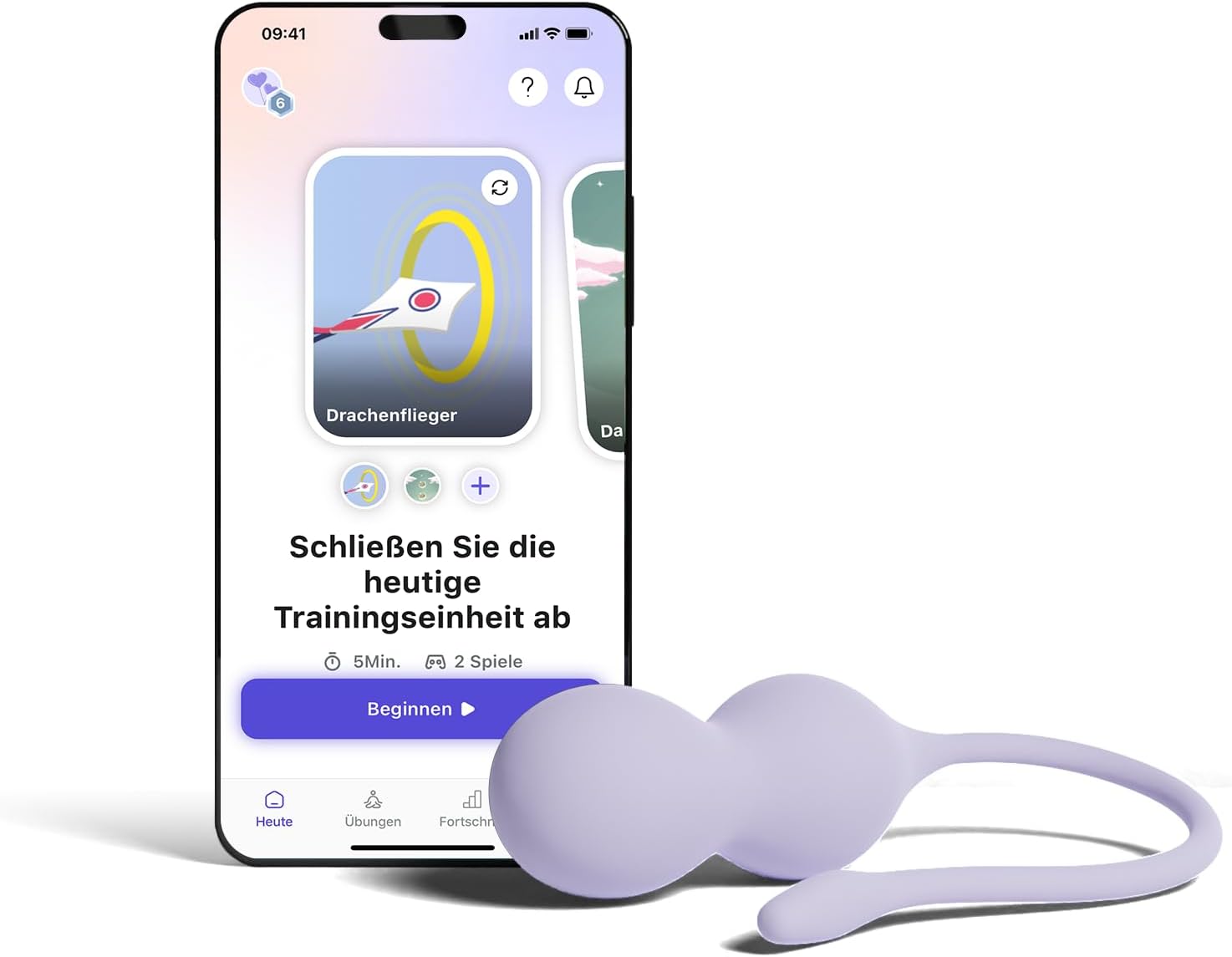 Detalle de Perifit Care+ Beckenbodentrainer für Frauen mit App – elektrisches Kegel-Übungsgerät mit Biofeedback