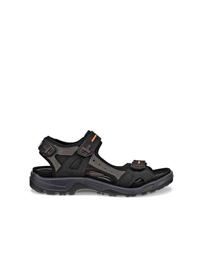 Detalle de ECCO Herren Offroad Wandern Sandalen – Schwarz, UK 10.5