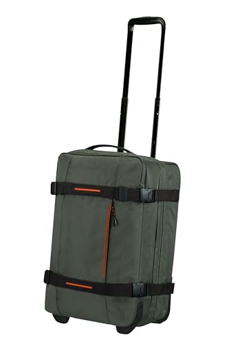 Detalle de American Tourister Urban Track: Bolsa de viaje de 55 cm y 55 L en verde oscuro