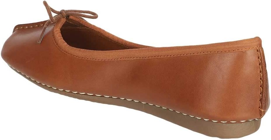 Thumbnail 4 de Clarks Damen Freckle IceBallerinas – stilvolle Glattleder-Classic mit verantwortungsvollem Leder