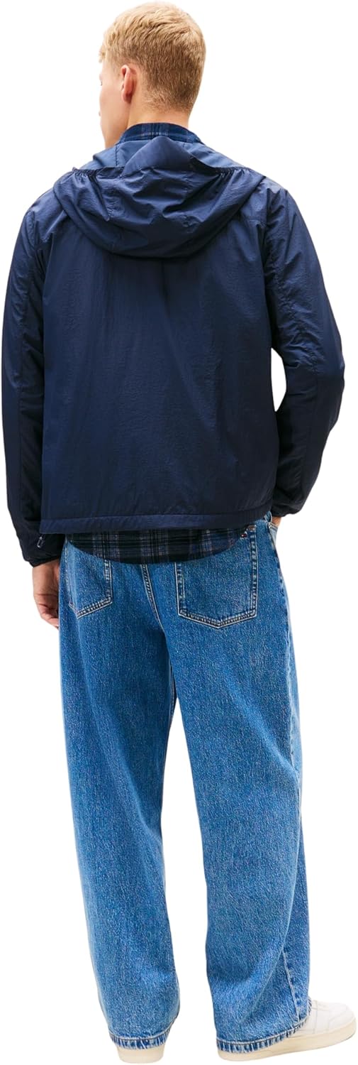 Detalle 2 de Tommy Jeans Tjm Fleece Chicago Jacket Ext DM0DM22291 – Veste coupe-vent homme