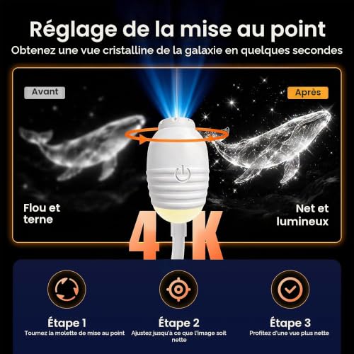 Detalle de XIHUAN projecteur ciel étoilé 12 disques