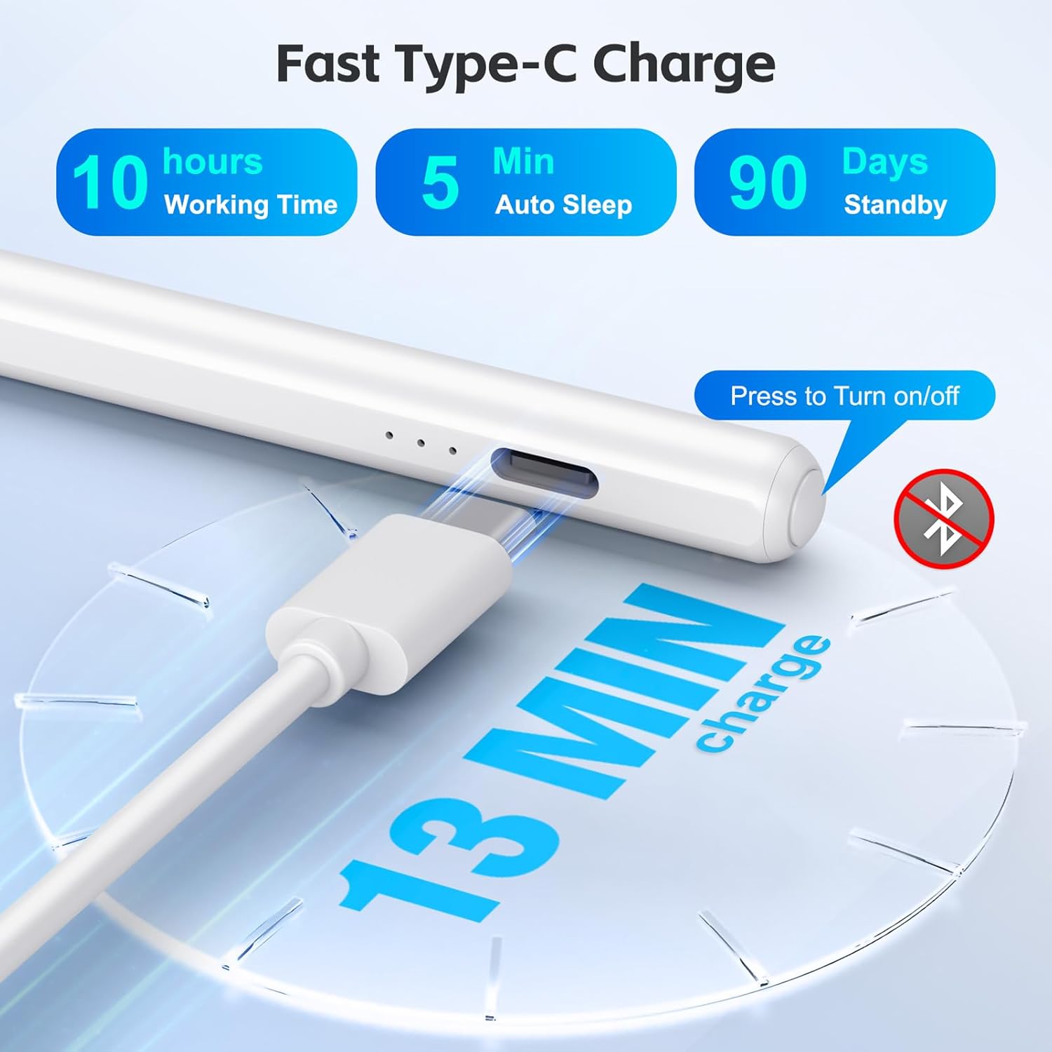 Thumbnail 1 de Stylus Pen for iPad 2025-2018