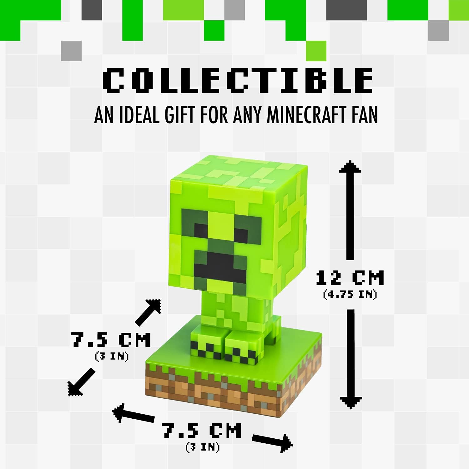 Detalle 2 de Paladone Lámpara Creeper Minecraft