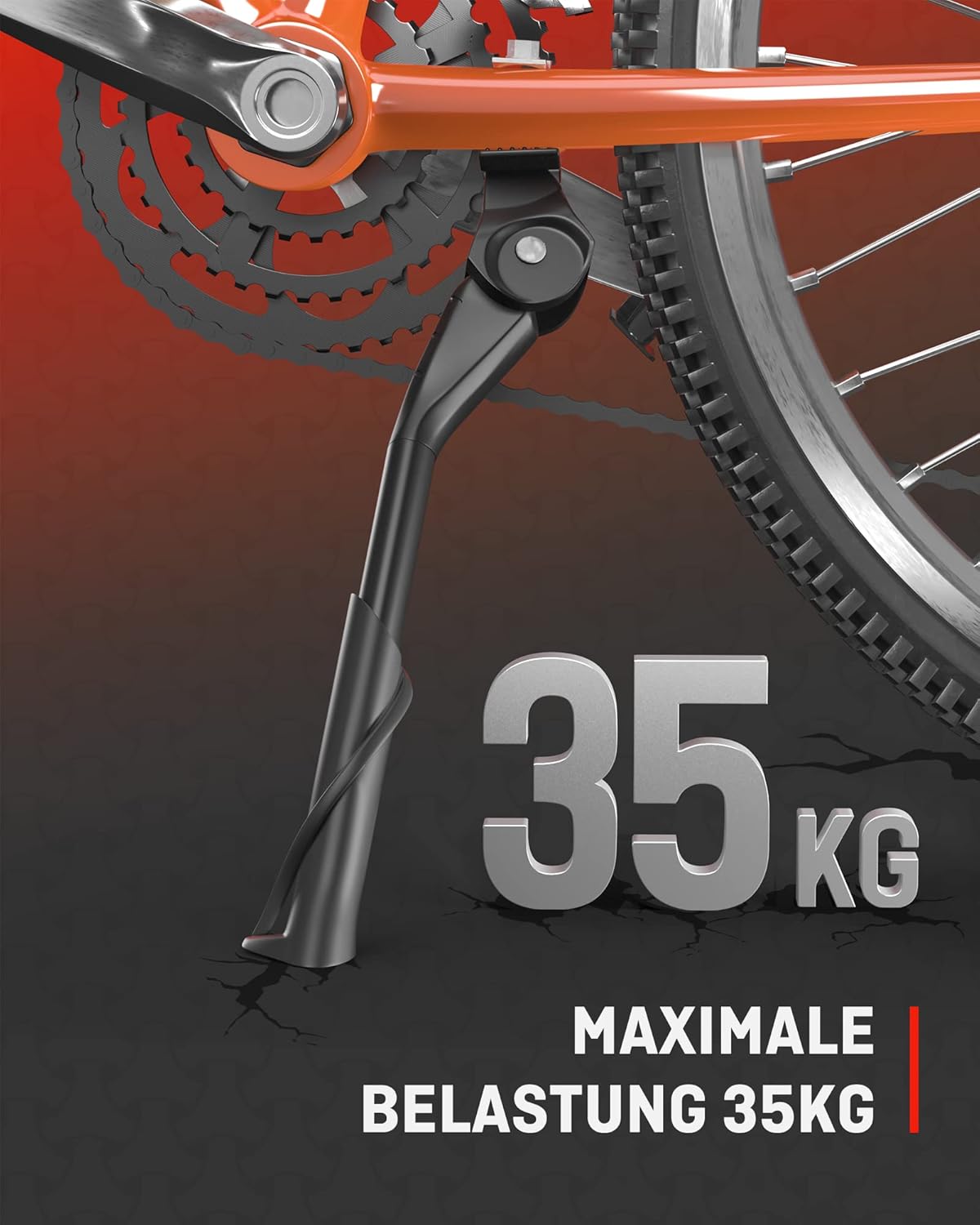 Detalle 1 de HENMI Fahrradständer 35 kg für 24 bis 29 Zoll