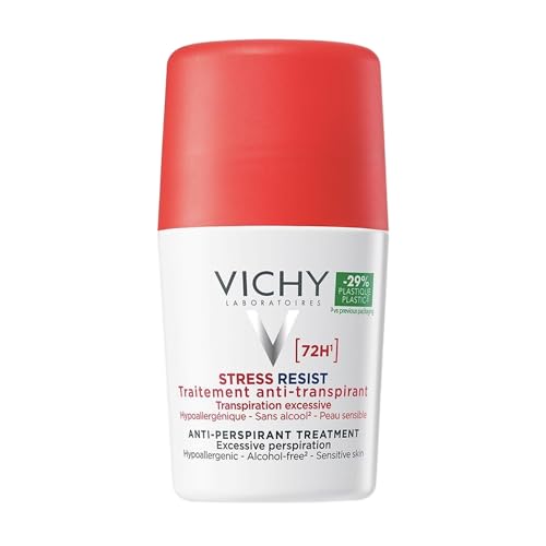 Detalle de Vichy Dermo-Tolerance Deodorante Roll-On: protezione antitraspirante intensa per tutti i tipi di pelle