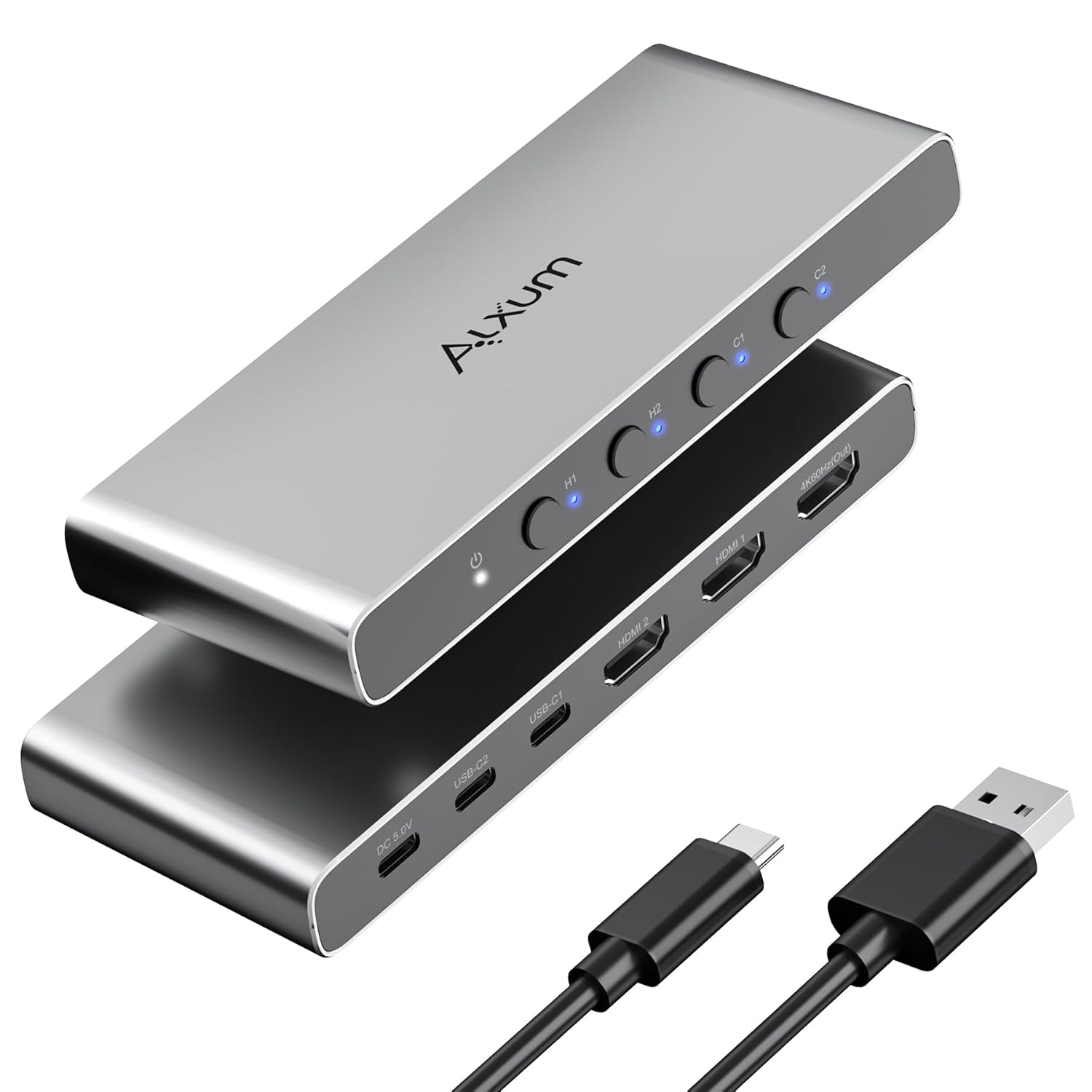 Alxum Switch HDMI 4 Entrées 4K@60Hz