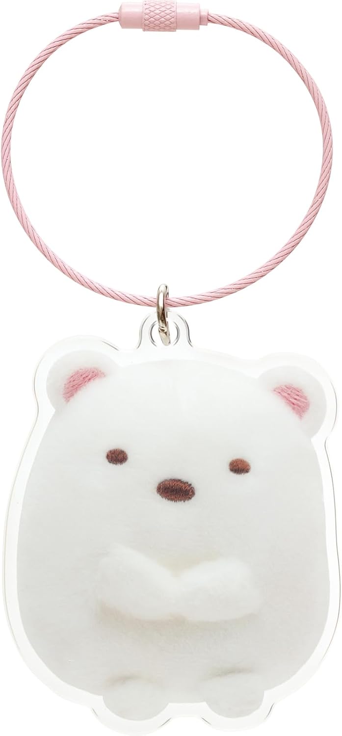 Detalle de サンエックス すみっコぐらし AB28403 えらんでコアクリルキーホルダーセットA ボールチェーン2個付き