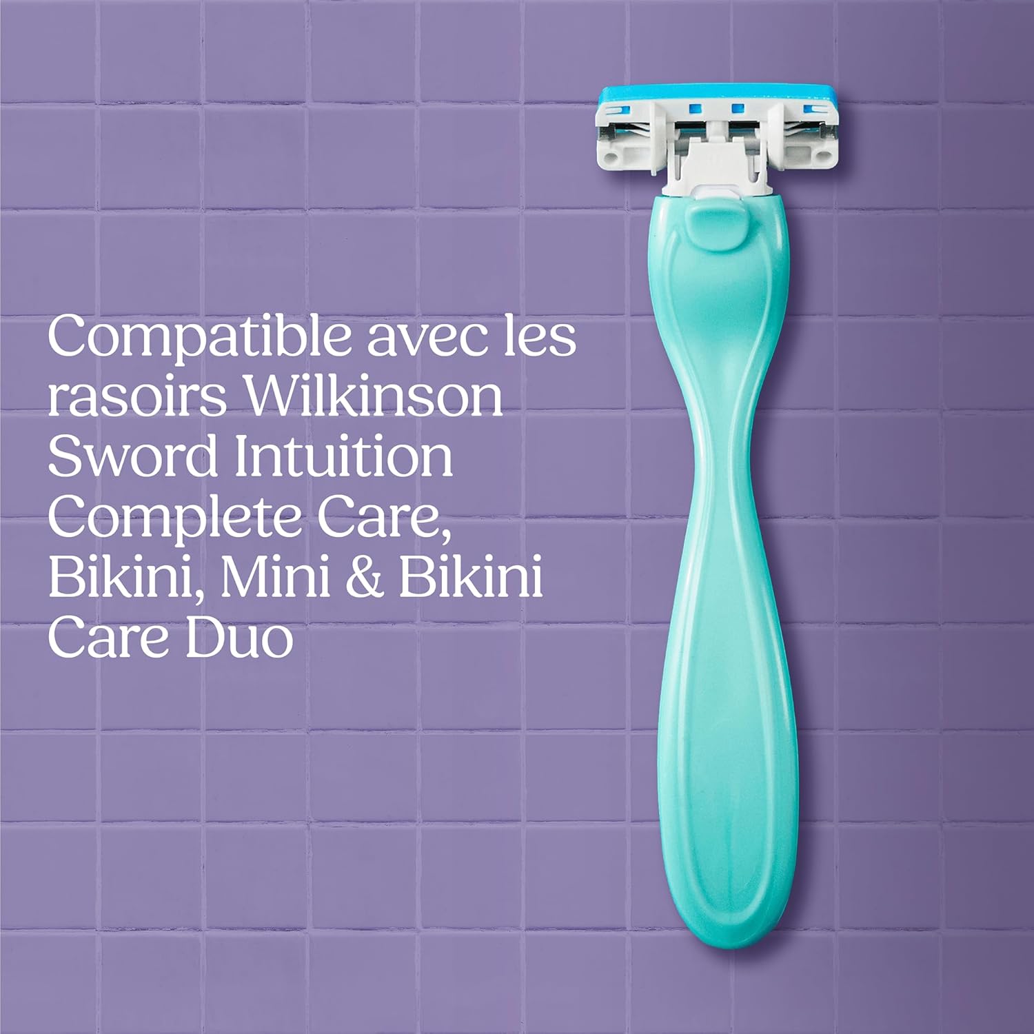 Detalle de Wilkinson Sword Intuition Bikini Care Duo — rasoirs Intuition avec lotion après-rasage et recharge