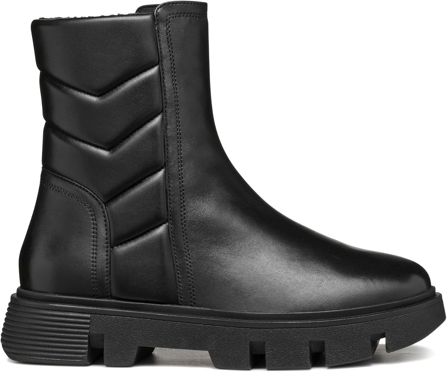 Detalle de Geox Femme D Vilde F Bottes de Cheville – Respirant et élégant, pour l’usage quotidien