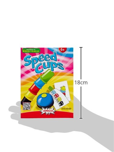 Thumbnail 6 de AMIGO 03780 Speed Cups – Geschicklichkeitsspiel für 2–4 Spieler