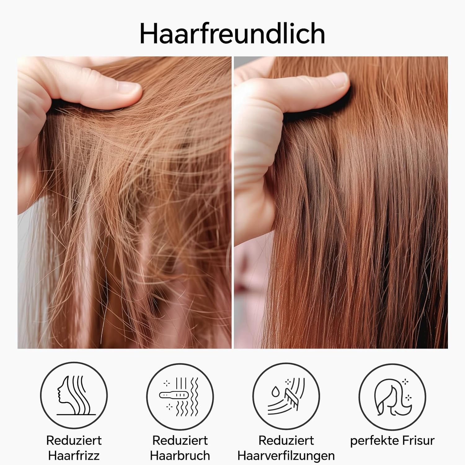 Thumbnail 3 de BEDELITE Satin-Kissenbezug 40 x 80 cm (2er Set) Dunkelblau – weich wie Seidenbezug, mit 2 Haargummis