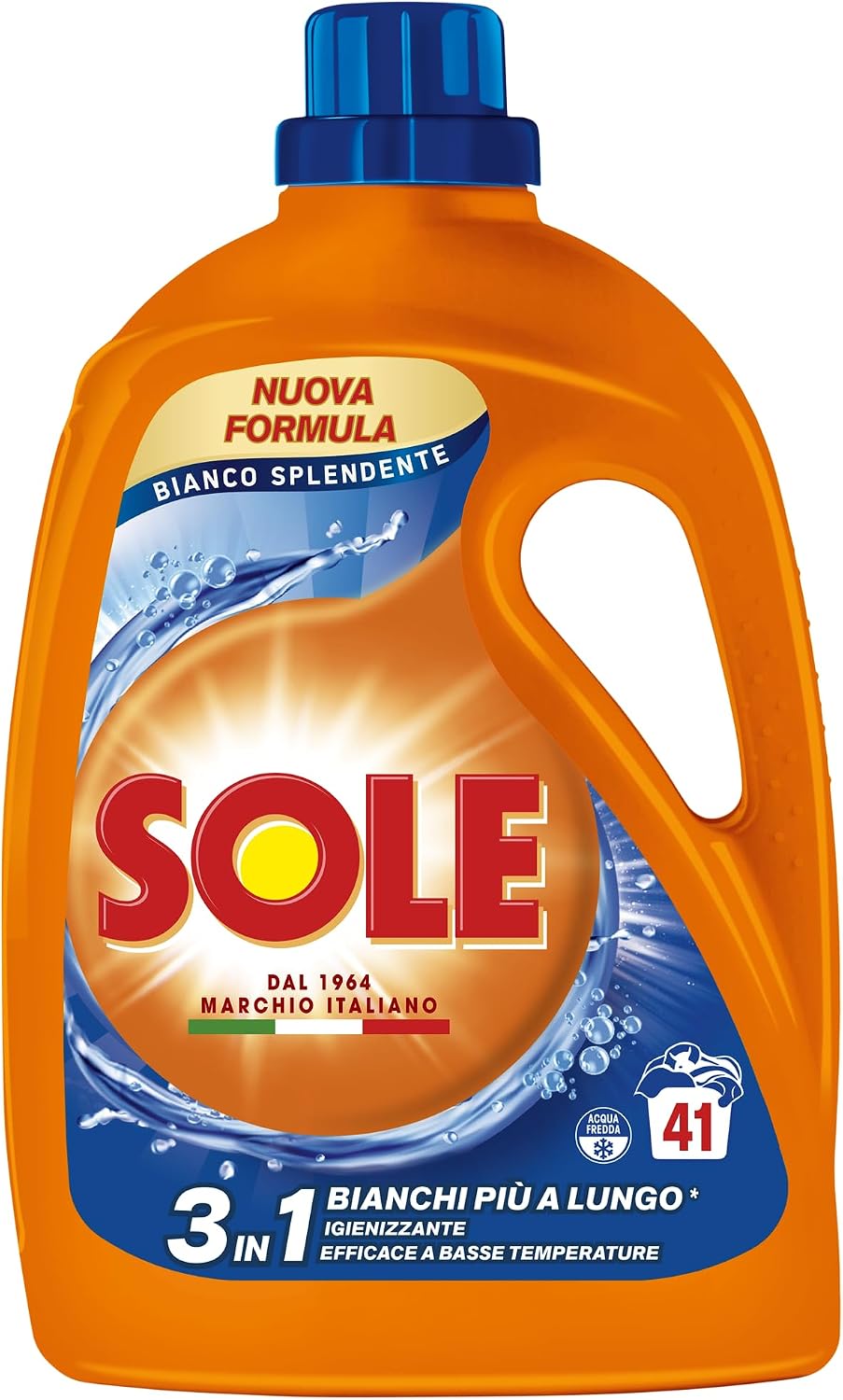 Thumbnail 1 de Sole Detersivo Lavatrice Bianco Splendente 123 lavaggi