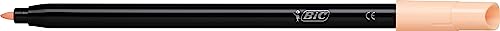 Detalle 2 de BIC Intensity Feutres de Coloriage Encre Lavable (Base d'Eau) – Corps Noir, Pack de 24