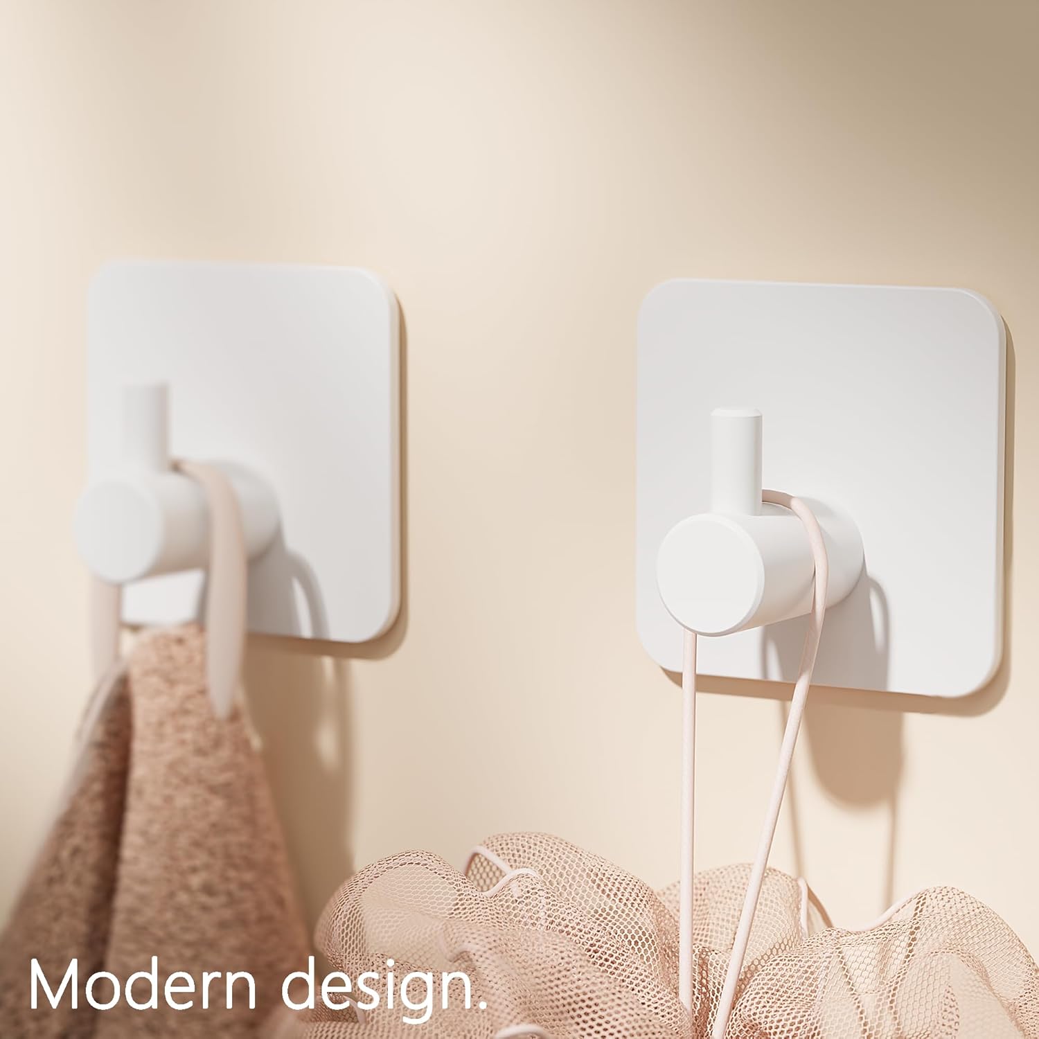 Detalle de Self adhesive hooks 4 pack, up to 8KG