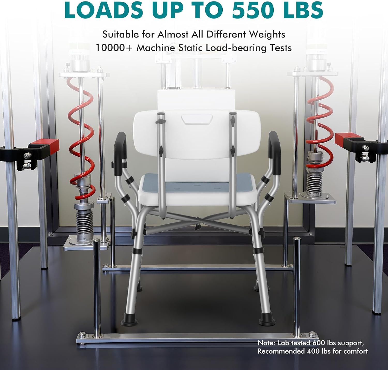Detalle 1 de VFAUOSIT Shower Chair 550 lb Capacity