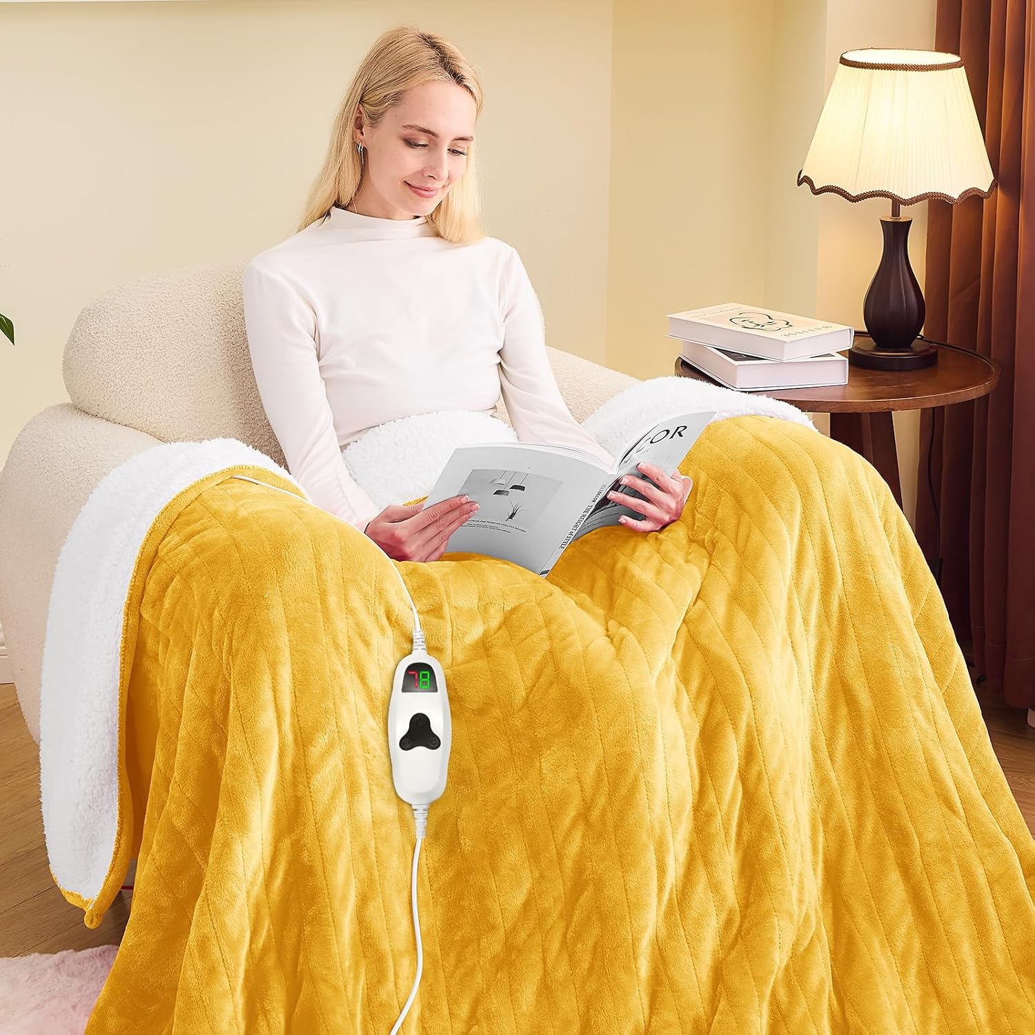 Thumbnail 6 de greenoak Heated Blanket 50x60 in