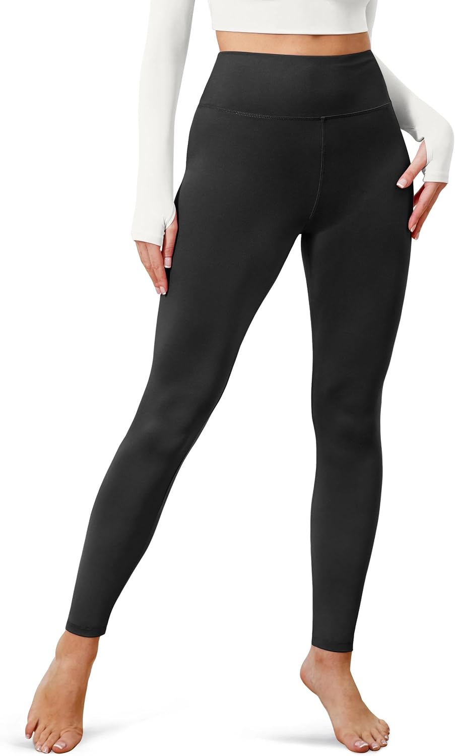 Detalle 2 de BAYDI Creamlush Leggings Damen High Waist S–5XL
