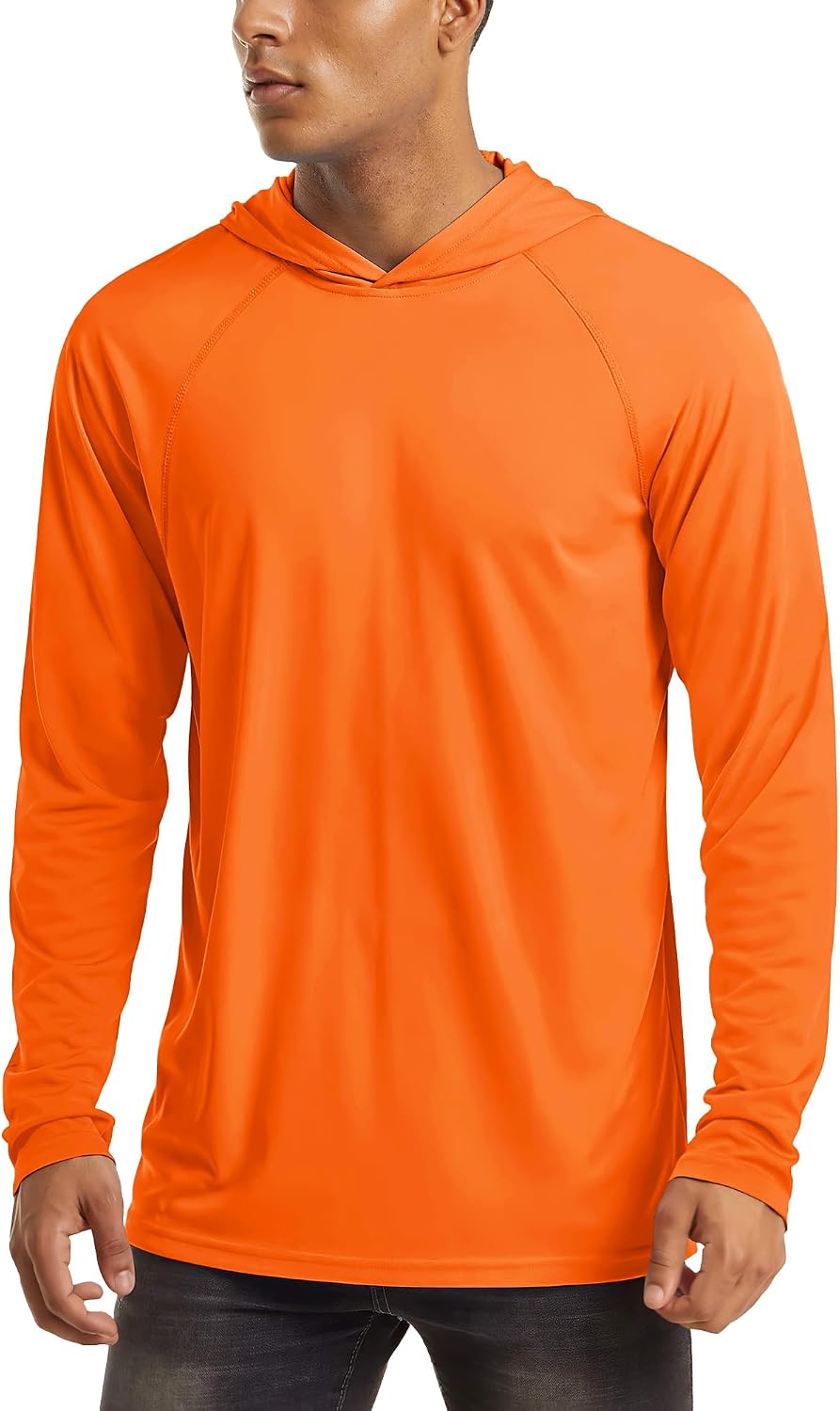Detalle de MAGCOMSEN Men's Hooded UPF 50+ Sun Protection Long Sleeve Shirt