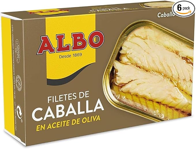 Albo Caballa en Aceite de Oliva 6x126g 🐟