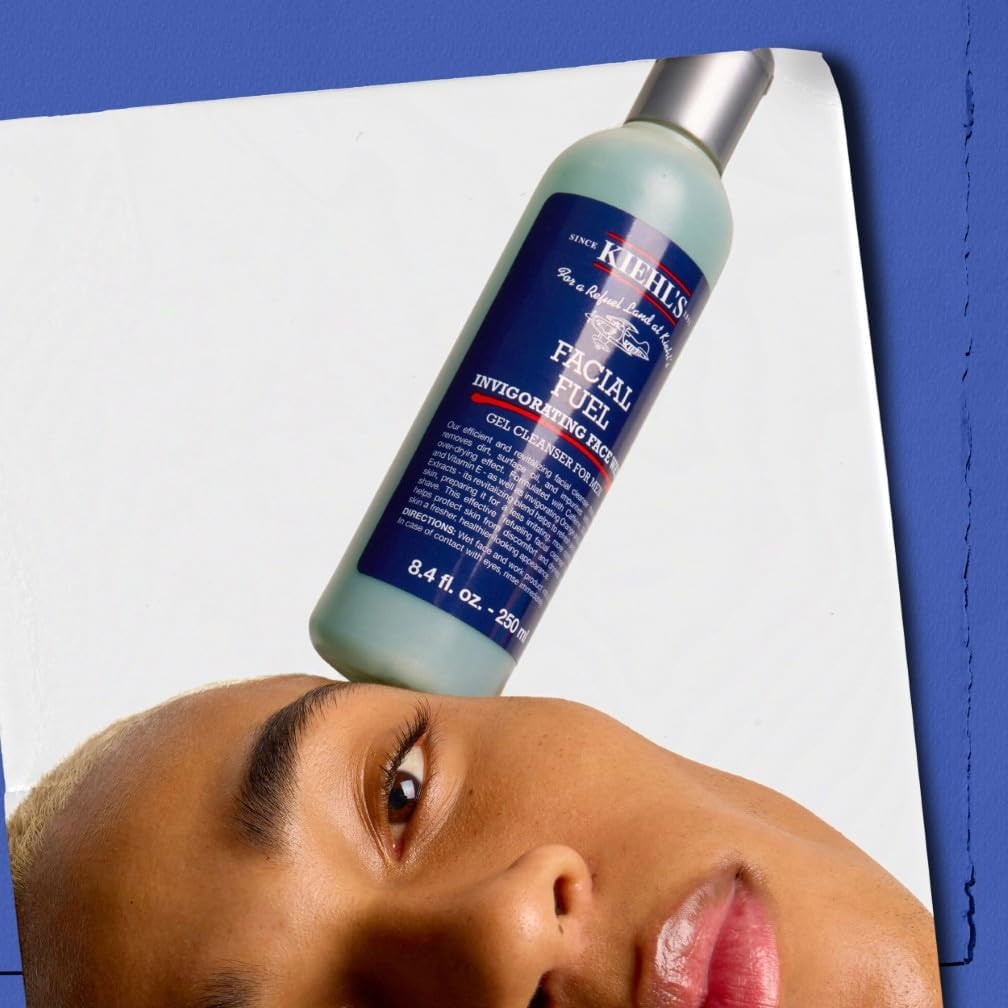 Thumbnail 4 de Kiehl’s Facial Fuel Energizing Face Wash (Refreshing Men’s Gel Cleanser) with Caffeine