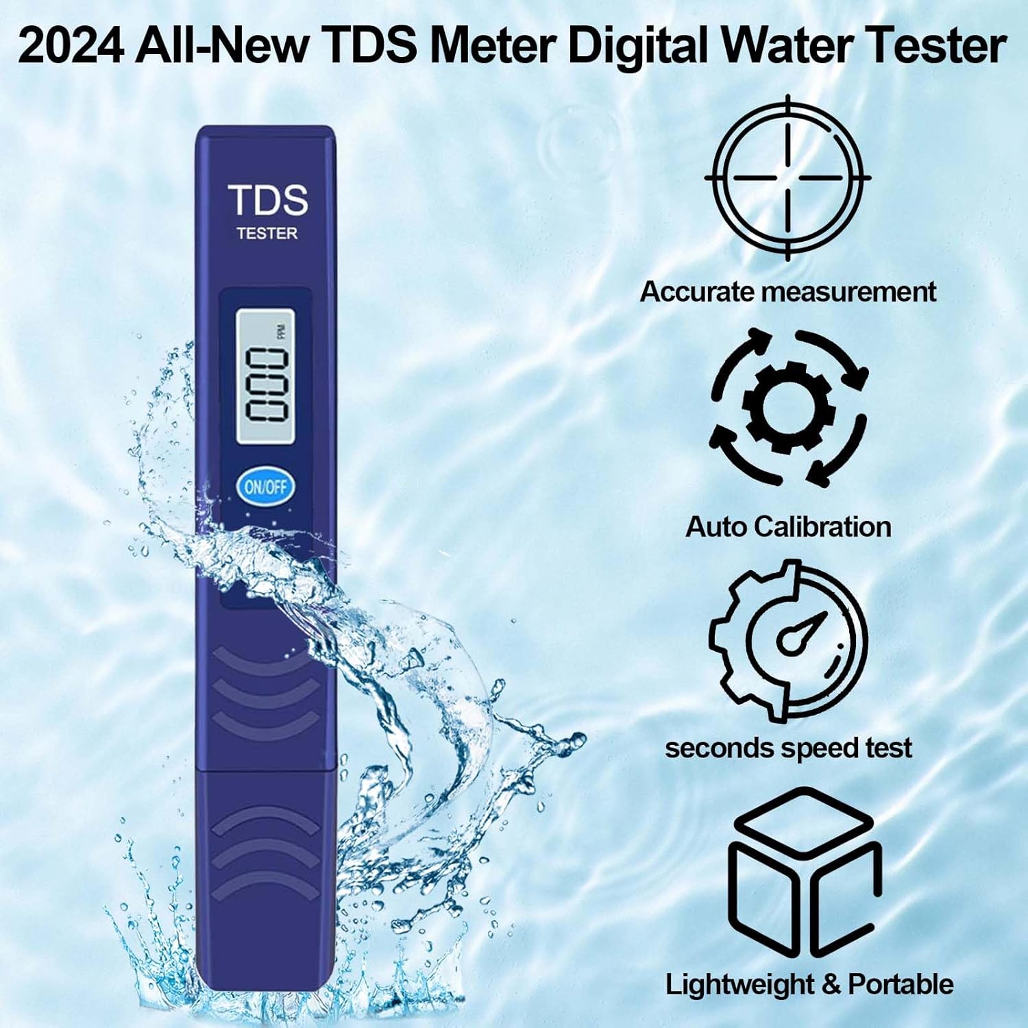 Thumbnail 5 de QNCIGER TDS Meter 0-9990 ppm