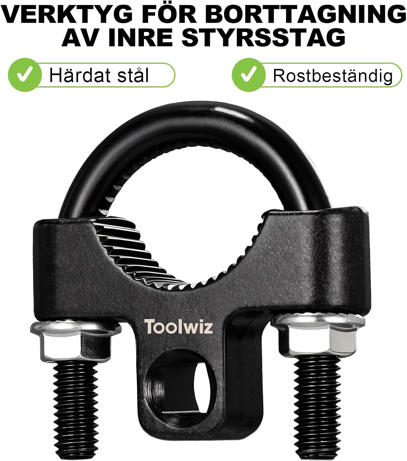 Detalle de Toolwiz Inner Tie Rod Removal Tool – lågprofilverktyg för 27–42 mm, 3/8 tum