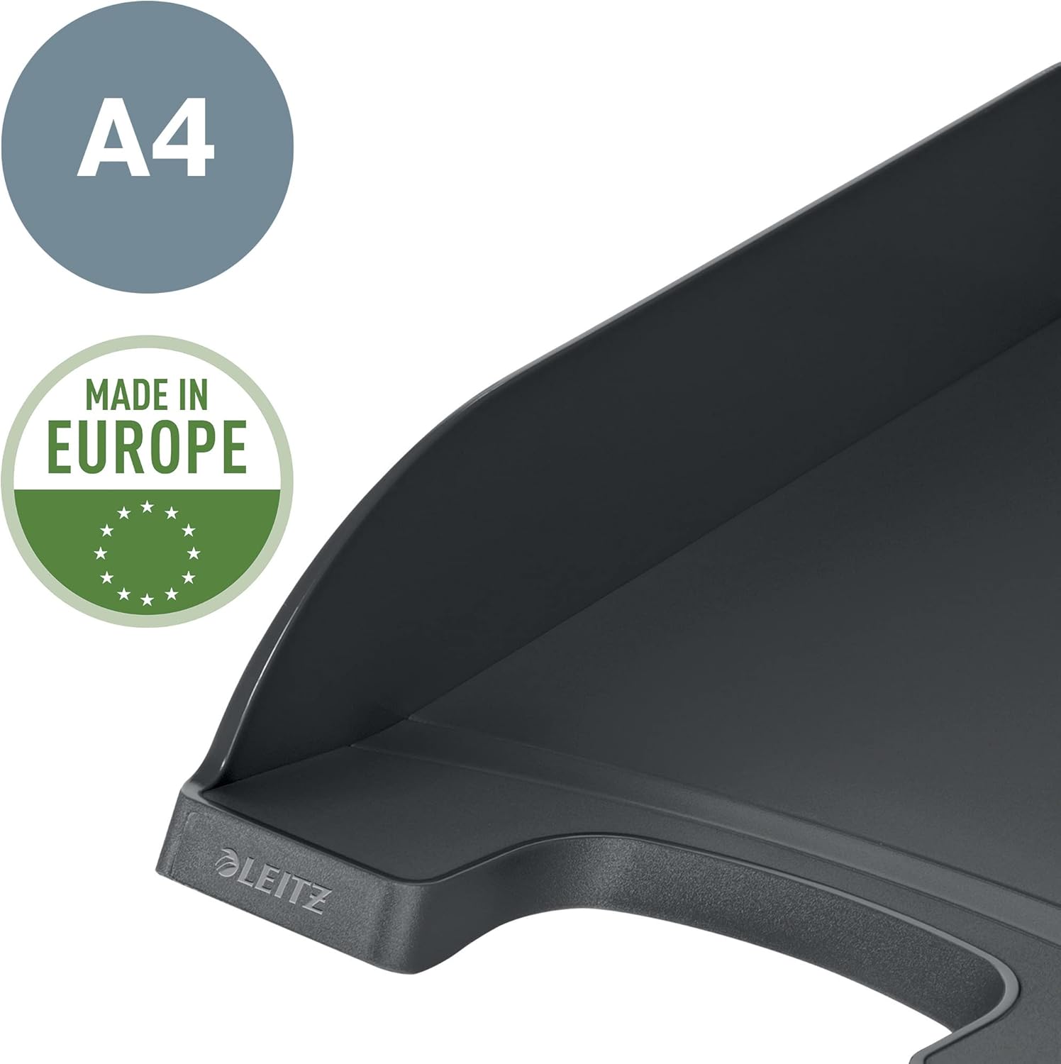 Thumbnail 2 de Leitz Briefkorb Standard A4 (5er-Pack) – stapelbare Dokumentenablage in Blau, Premium-Qualität