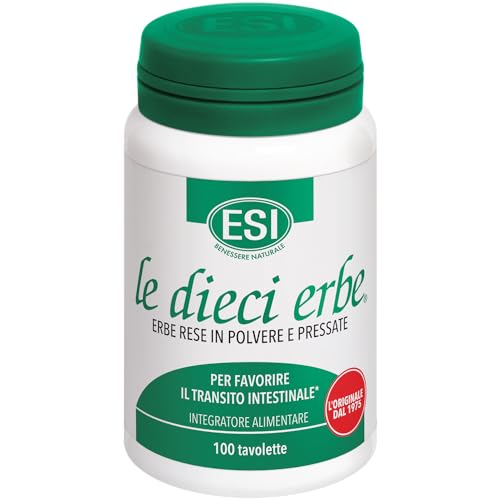 Detalle de ESI - Le Dieci Erbe: Integratore vegetale con Tarassaco, 100 tavolette