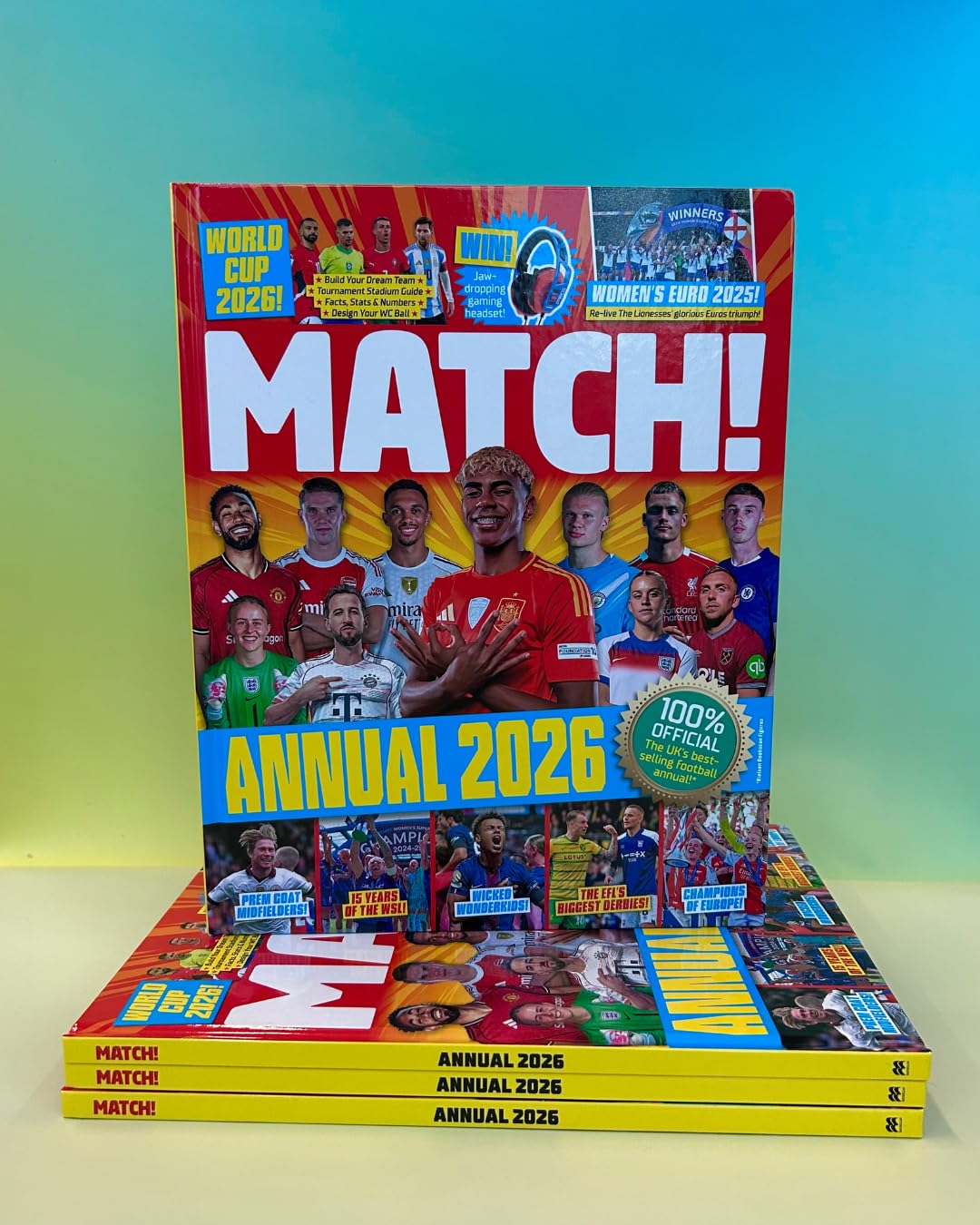 Detalle 2 de Match Annual 2026 – rocznik wydawnictwa MacMillan UK