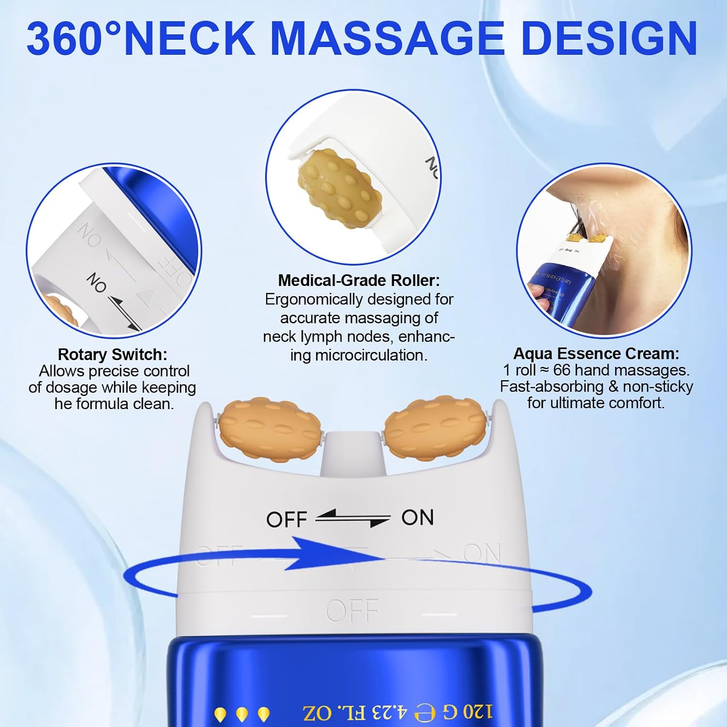 Detalle de Crema rassodante collo AH-8 120 g