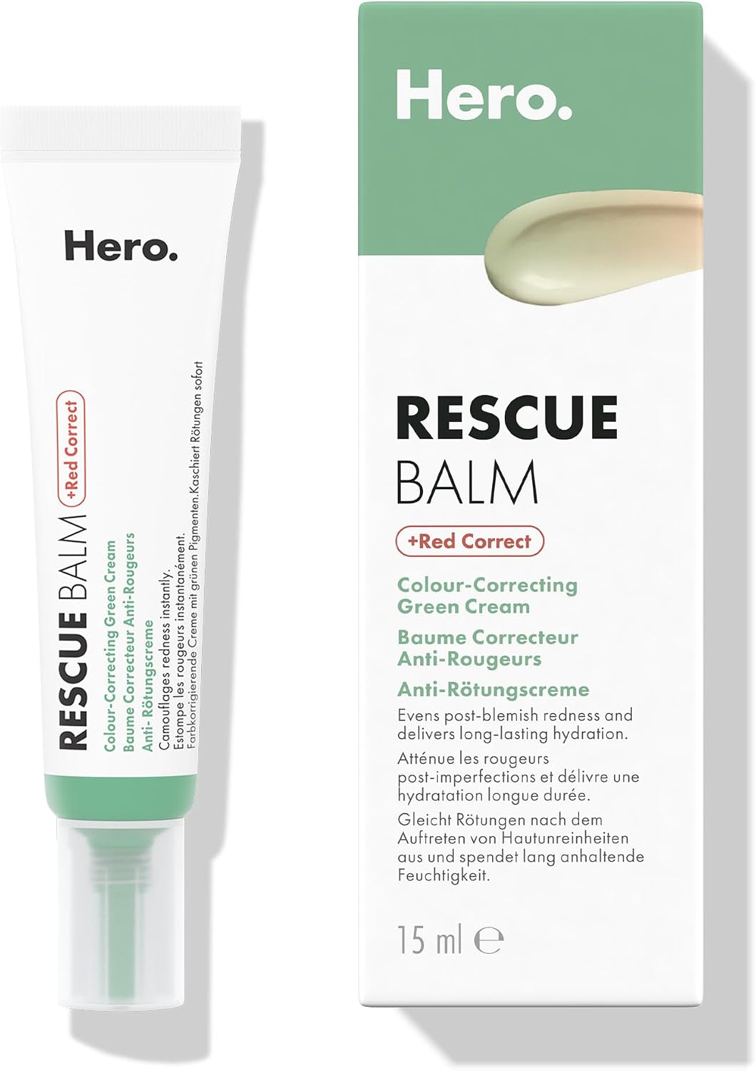 Detalle de Hero Cosmetics Rescue Balm 15 mL, baume correcteur