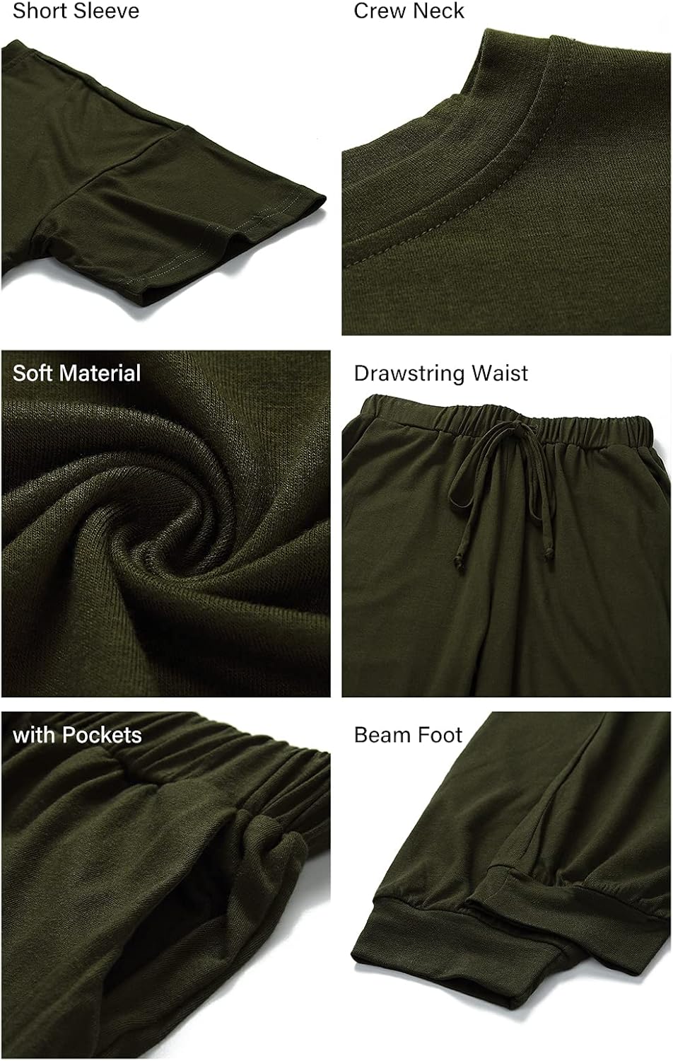 Thumbnail 5 de PRETTYGARDEN Women's Two Piece Lounge Sets: Cozy, versatile duo for spring and summer
