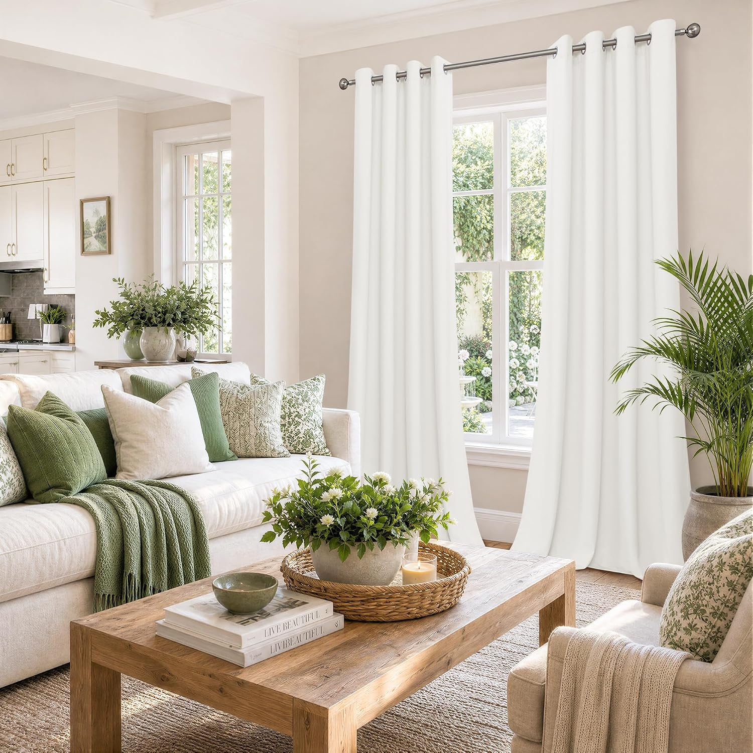 Detalle de YoungsTex Curtains, 96 Inches Long