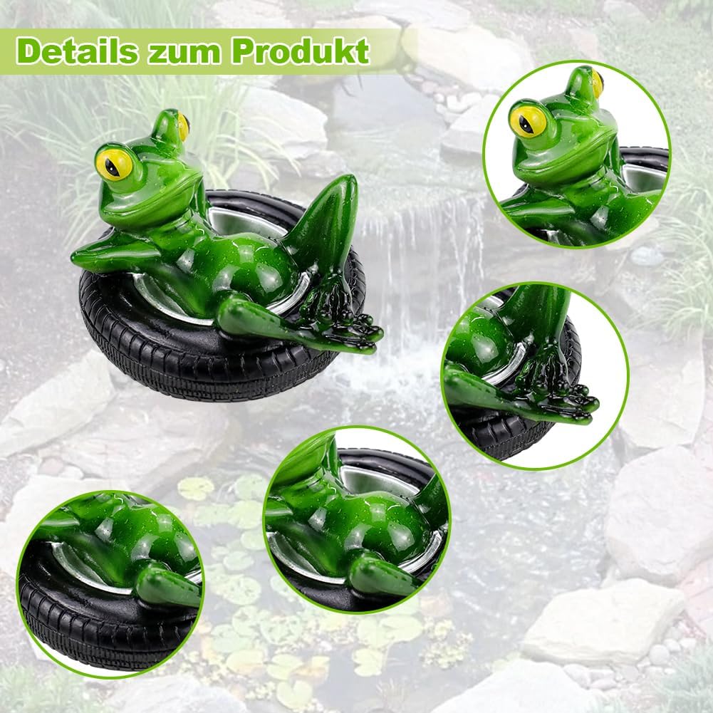 Detalle 1 de Fosoloni Miniteich Deko Set mit 8 Teilen