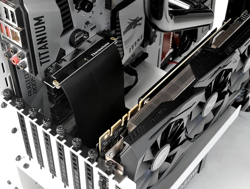 Thumbnail 5 de Thermaltake Gaming Cable elevador PCI-E 200 mm